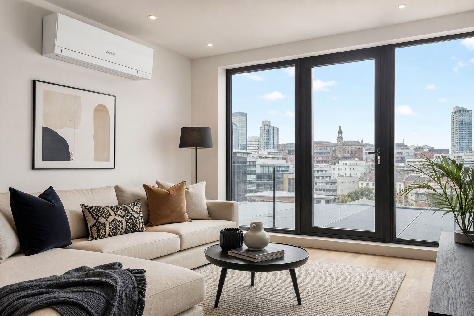 Air conditioning providing comfort in Leeds home